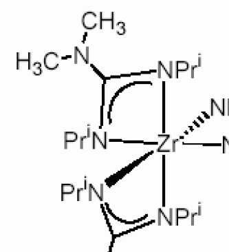 Fig. Zr guanidinate structure
