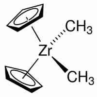 Fig. Formula of dimethylzirconocene