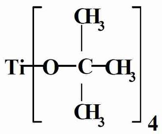 Fig. Formula of Ti(OtBu)4
