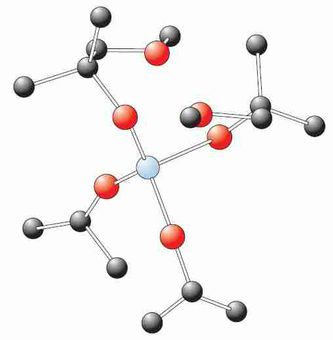 Fig. Molecular structure of Ti(OiPr)2(mmp)2
