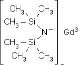 Fig. Formular of Gd[(N(SiMe3)3]3