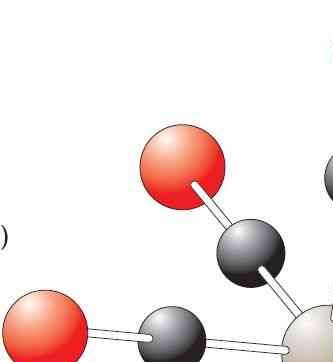 Fig. Octahedral coordination of CO ligands in W(CO)6 molecule 