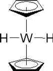 Fig. Molecular structure of WH2Cp2